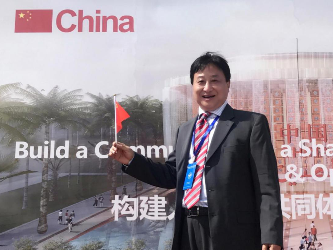 美巢董事長張經甫出席迪拜世博會中國館開工儀式